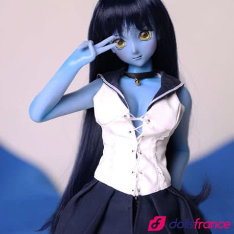Mini Sailor Moon à la peau bleue 60cm Climax Doll