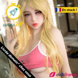 DISCOUNT Mina charmante sexdoll aux yeux gris 158cm EN STOCK 158cm AiBei