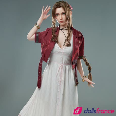 Aerith Final Fantasy 7 lovedoll réelle silicone 167cm GameLady