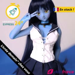 Mini Sailor Moon à la peau bleue en STOCK 60cm Climax Doll