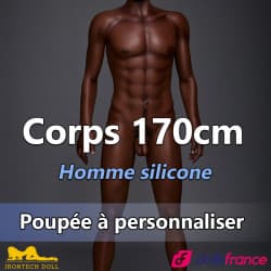 Corps homme silicone 170cm IronTech