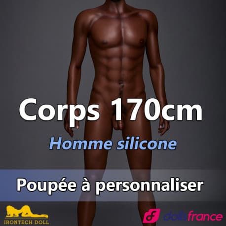 Corps homme silicone 170cm IronTech