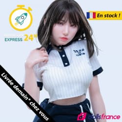 Sexdoll silicone Yuki étudiante sportive en stock 153cm IronTech