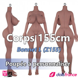 Corps 155cm - Bonnet L seins pénétrables WMDolls