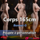 Corps silicone 165cm bonnet G GameLady