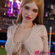 Sex doll blonde en silicone Harper jeune allumeuse 159cm AK4 AngelKiss