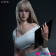 Irina poupée sexdoll réelle jolie blonde en silicone 163cm XTDoll