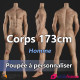 Corps silicone homme 173cm FanReal