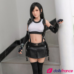 Mini sex doll Tifa japonaise en silicone FF7 100cm GameLady