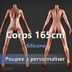 Corps silicone 165cm bonnet D Lusandy