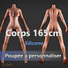 Corps silicone 165cm bonnet D Lusandy