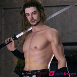 Poupée silicone homme John le Samouraï 176cm IronTech