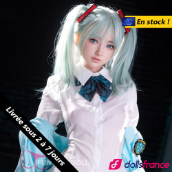Poupée sexuelle en silicone Amy la chanteuse K-POP en stock EU 159cm A-cup FunWestDoll