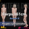 Corps silicone 161cm bonnet B IronTech
