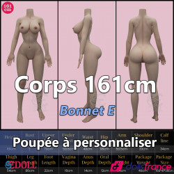Corps silicone 161cm Bonnet E SEdoll