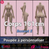 Corps silicone 161cm Bonnet E SEdoll