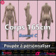 Corps silicone 165cm Bonnet C SEdoll