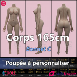 Corps silicone 165cm Bonnet C SEdoll