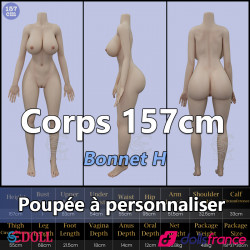 Corps silicone 157cm Bonnet H SEdoll