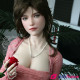 Queena sexdoll réelle en silicone bourgeoise rousse 165cm Bonnet C SEdoll