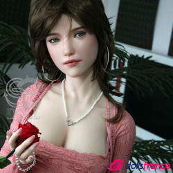 Queena sexdoll réelle en silicone bourgeoise rousse 165cm Bonnet C SEdoll