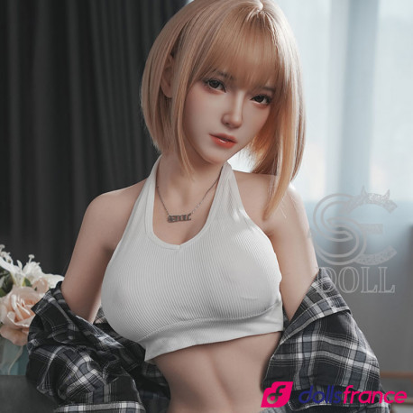 Bridget poupée d'amour réaliste asiatique rousse 161cm Bonnet E SEdoll