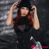 Maggie love doll silicone sexy DJ rousse 163cm Bonnet C SEdoll