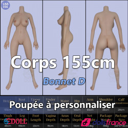 Corps silicone 155cm Bonnet D SEdoll