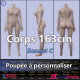 Corps silicone 163cm Bonnet C SEdoll