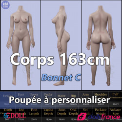 Corps silicone 163cm Bonnet C SEdoll