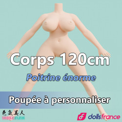 Corps 120cm S-TPE Poitrine énorme Irokebijin