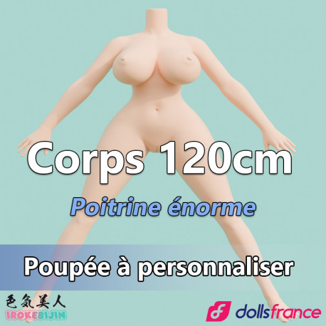 Corps 120cm S-TPE Poitrine énorme Irokebijin
