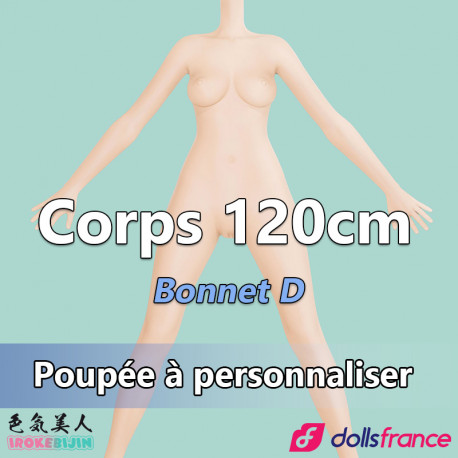 Corps 120cm S-TPE Poitrine moyenne Irokebijin