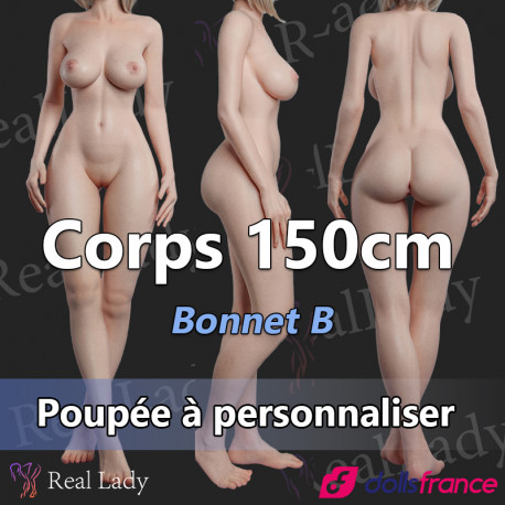 Corps silicone 150cm bonnet B Real Lady