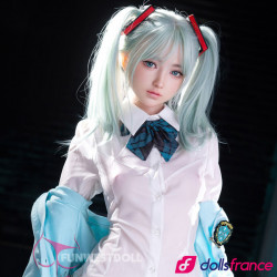 Poupée sexuelle en silicone Amy la chanteuse K-POP 159cm A-cup FunWestDoll