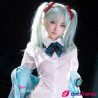 Poupée sexuelle en silicone Amy la chanteuse K-POP 159cm A-cup FunWestDoll
