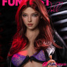 Sex doll silicone Lexie la star de magazine sexy 168cm D-cup FunWestDoll