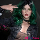 Alexa la sexdoll punk fashion aux cheveux verts 157cm D-cup FunWestDoll