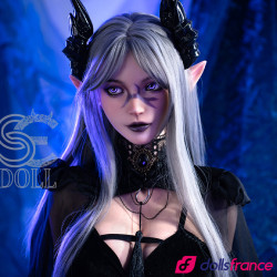 Aryana love doll en silicone elfique qui aime les sextoys 161cm Bonnet E SEdoll