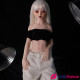 Mini sex doll silicone Saki la blonde aux petits seins 55cm Climax Doll
