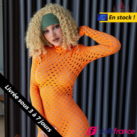 Flavia love doll métisse à la peau claire en STOCK EU 163cm bonnet E Dolls Castle