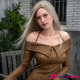 Poupée sexuelle Evelina la blonde naturelle en silicone 175cm bonnet E Zelex