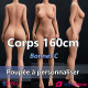 Corps SE doll 165cm - Bonnet E