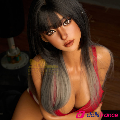 Real doll en silicone Miku la sportive à grosse poitrine 161cm bonnet A IronTech