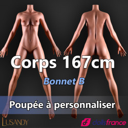 Corps silicone 167cm bonnet B Lusandy