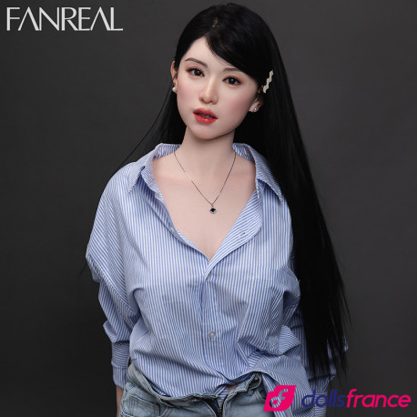Sex doll asiatique en silicone suceuse professionnelle Kimmy 155cm F-cup FanReal