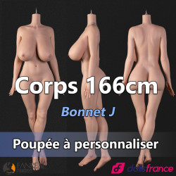 Corps silicone 166cm bonnet J FanReal
