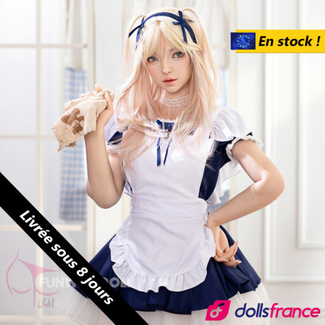 Giselle poupée sexuelle en silicone cosplay soubrette EN STOCK EU 159cm bonnet A FunWest Doll
