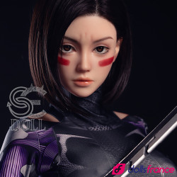 Lita.A la poupée sexuelle en silicone ninja à gros seins 161cm Bonnet E SEdoll