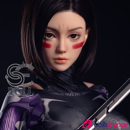 Lita.A la poupée sexuelle en silicone ninja à gros seins 161cm Bonnet E SEdoll